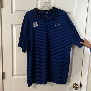 Nike-Golf Duke basketball polo 2XL.